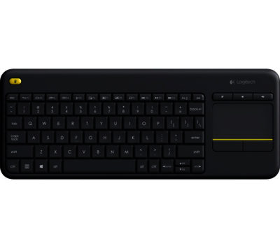 LOGITECH  K400 Plus Wireless Keyboard - Dark Grey